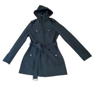 BCBGeneration Water Resistant Olive Green Trench Coat with Belt Size L NWT